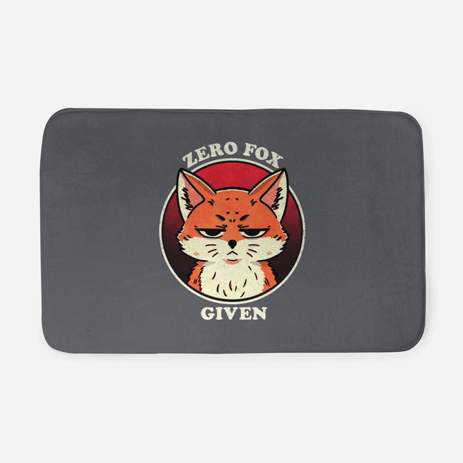 Do Not Give A Fox-None-Memory Foam-Bath Mat-fanfreak1