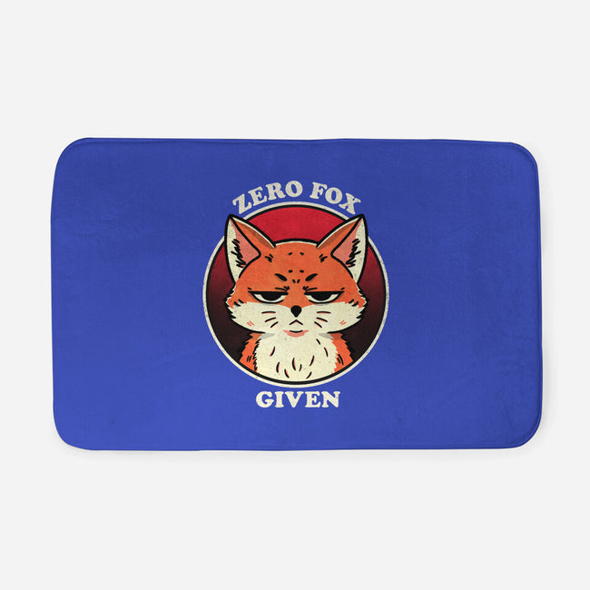 Do Not Give A Fox-None-Memory Foam-Bath Mat-fanfreak1