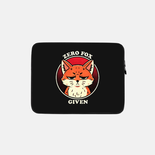 Do Not Give A Fox-None-Zippered-Laptop Sleeve-fanfreak1