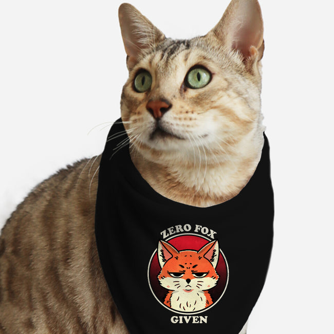 Do Not Give A Fox-Cat-Bandana-Pet Collar-fanfreak1