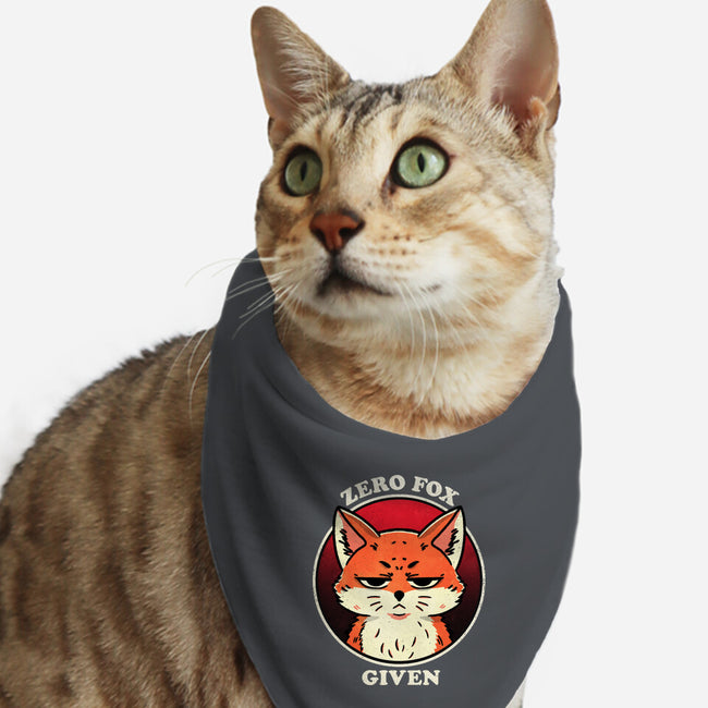 Do Not Give A Fox-Cat-Bandana-Pet Collar-fanfreak1