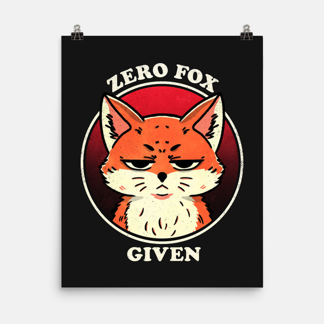 Do Not Give A Fox-None-Matte-Poster-fanfreak1