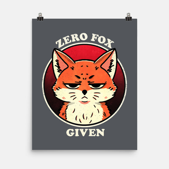 Do Not Give A Fox-None-Matte-Poster-fanfreak1