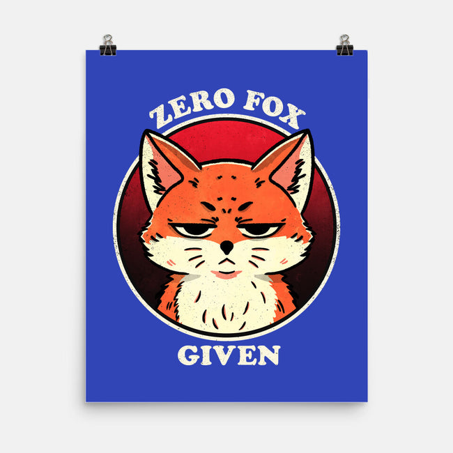 Do Not Give A Fox-None-Matte-Poster-fanfreak1