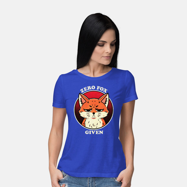 Do Not Give A Fox-Womens-Basic-Tee-fanfreak1