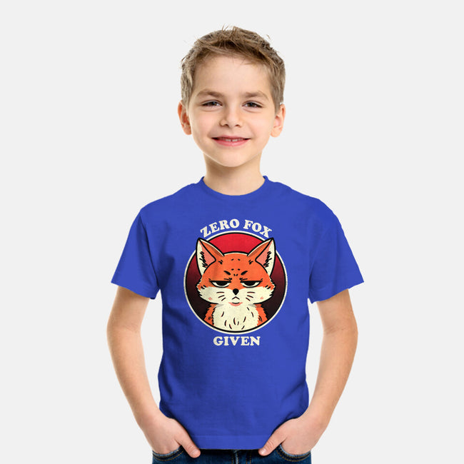 Do Not Give A Fox-Youth-Basic-Tee-fanfreak1