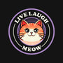 Live Laugh Meow-None-Indoor-Rug-fanfreak1