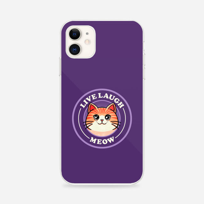 Live Laugh Meow-iPhone-Snap-Phone Case-fanfreak1