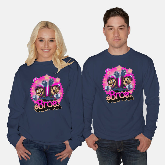 Bro Dolls-Unisex-Crew Neck-Sweatshirt-rmatix