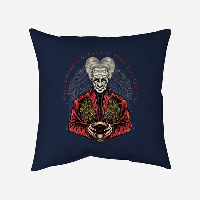 The Impaler-None-Non-Removable Cover w Insert-Throw Pillow-glitchygorilla