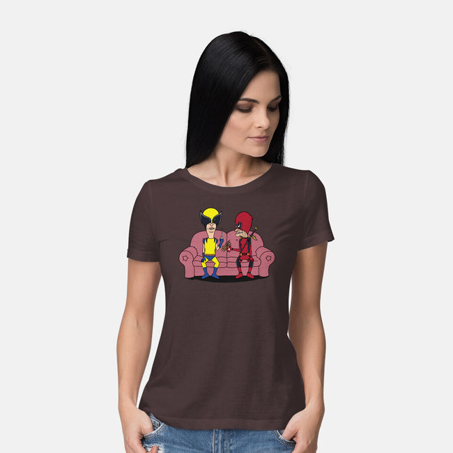 Stupid Weapon-Womens-Basic-Tee-svthyp