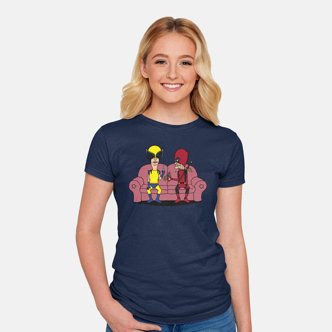 Stupid Weapon-Womens-Fitted-Tee-svthyp