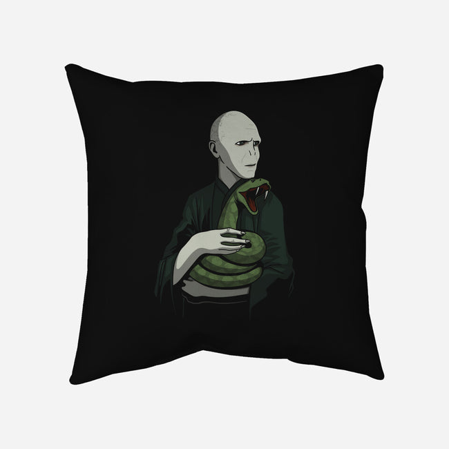 Lord With A Snake-None-Removable Cover w Insert-Throw Pillow-jasesa