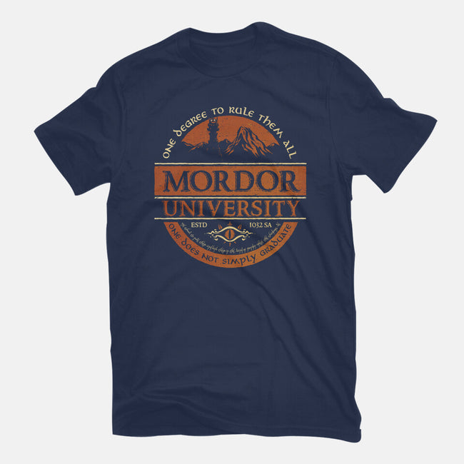 Mordor University-Mens-Heavyweight-Tee-kg07