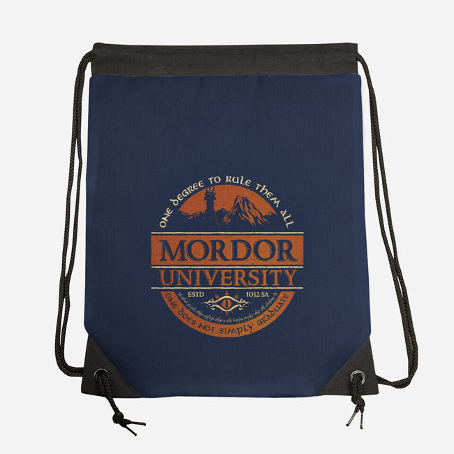 Mordor University-None-Drawstring-Bag-kg07