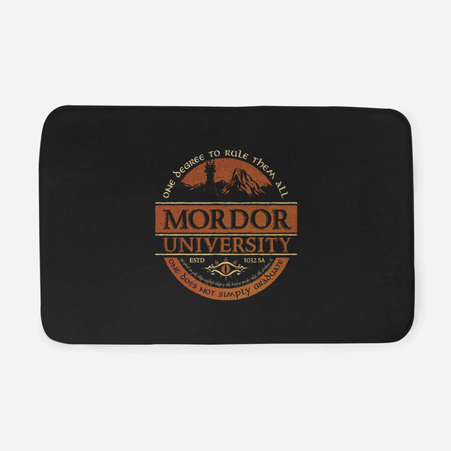 Mordor University-None-Memory Foam-Bath Mat-kg07