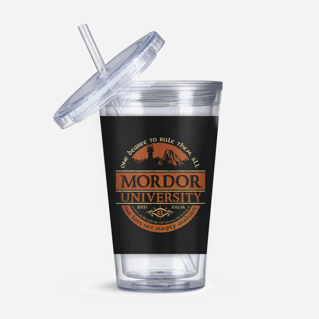 Mordor University-None-Acrylic Tumbler-Drinkware-kg07