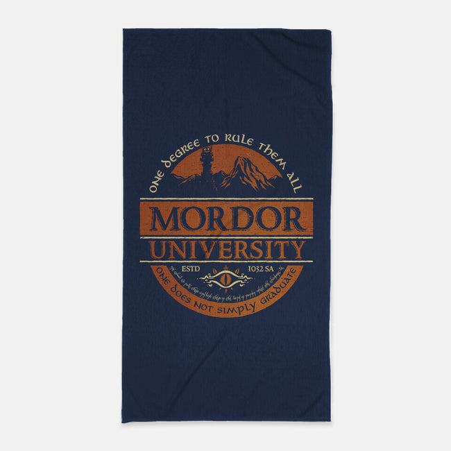 Mordor University-None-Beach-Towel-kg07