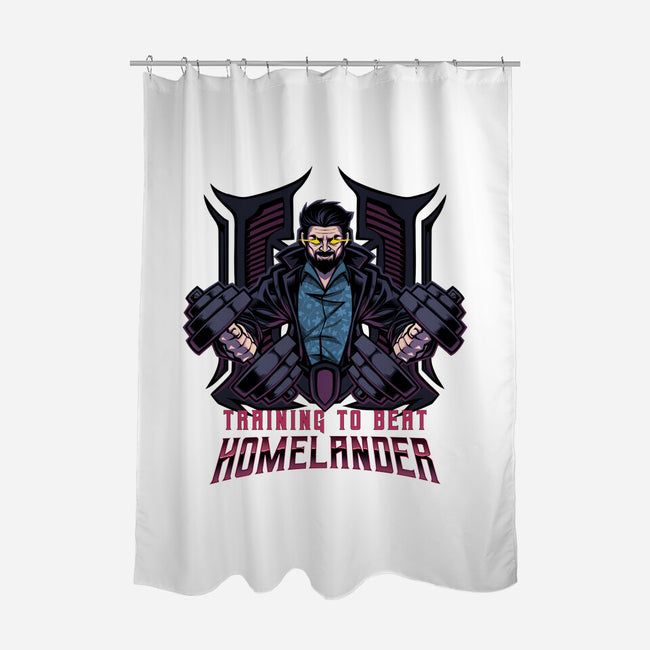 Diabolical Gym-None-Polyester-Shower Curtain-Cattoc_C