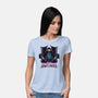 Diabolical Gym-Womens-Basic-Tee-Cattoc_C