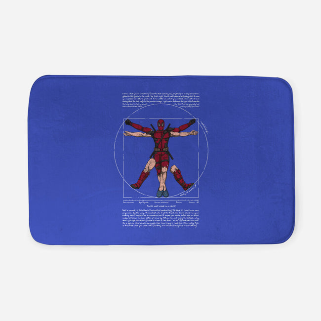 Vitruvian Merc-None-Memory Foam-Bath Mat-Cattoc_C