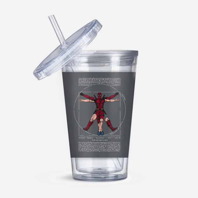 Vitruvian Merc-None-Acrylic Tumbler-Drinkware-Cattoc_C