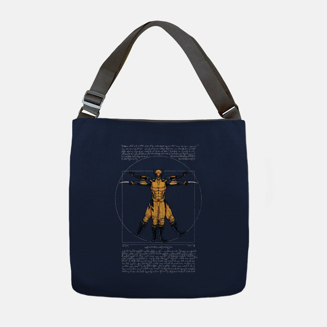 Adamantium Man-None-Adjustable Tote-Bag-Cattoc_C