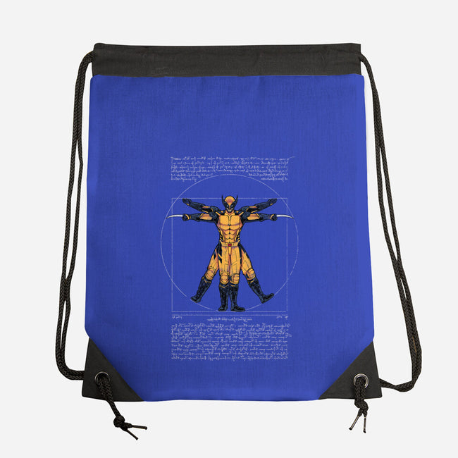 Adamantium Man-None-Drawstring-Bag-Cattoc_C