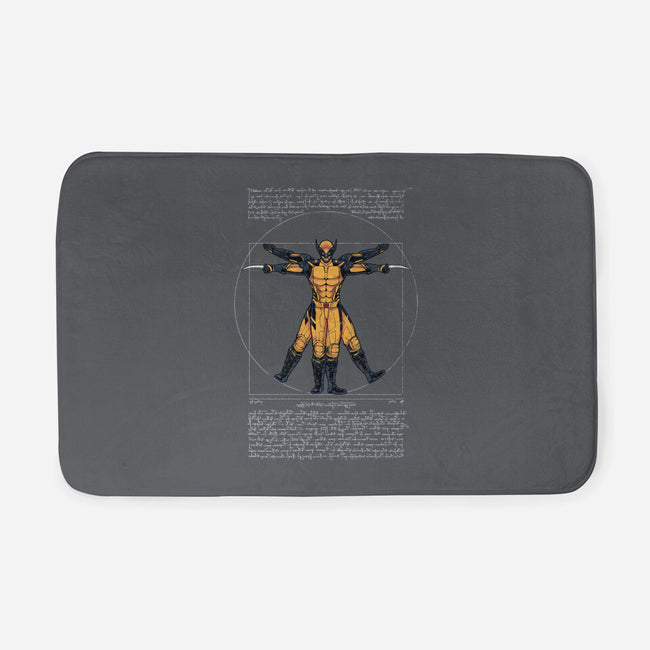 Adamantium Man-None-Memory Foam-Bath Mat-Cattoc_C