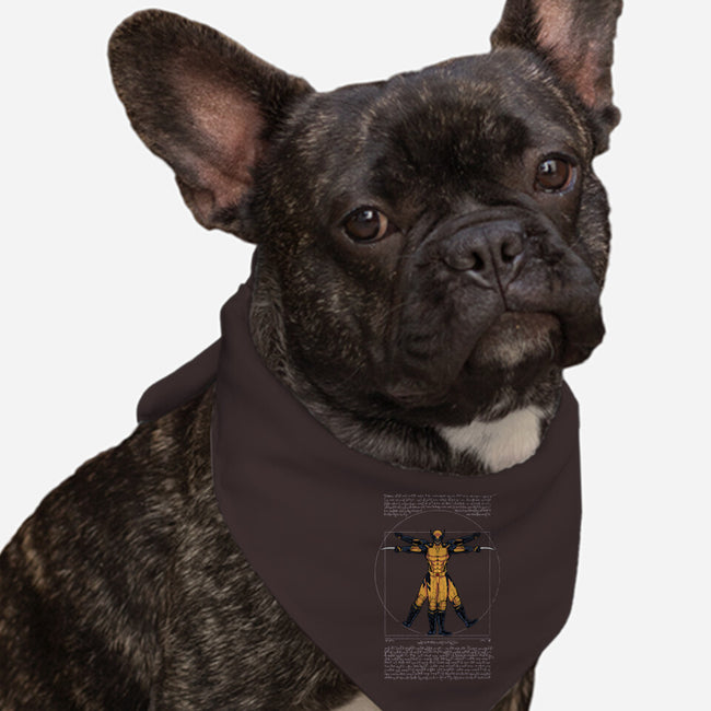 Adamantium Man-Dog-Bandana-Pet Collar-Cattoc_C