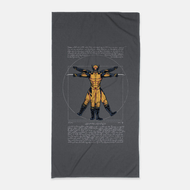 Adamantium Man-None-Beach-Towel-Cattoc_C