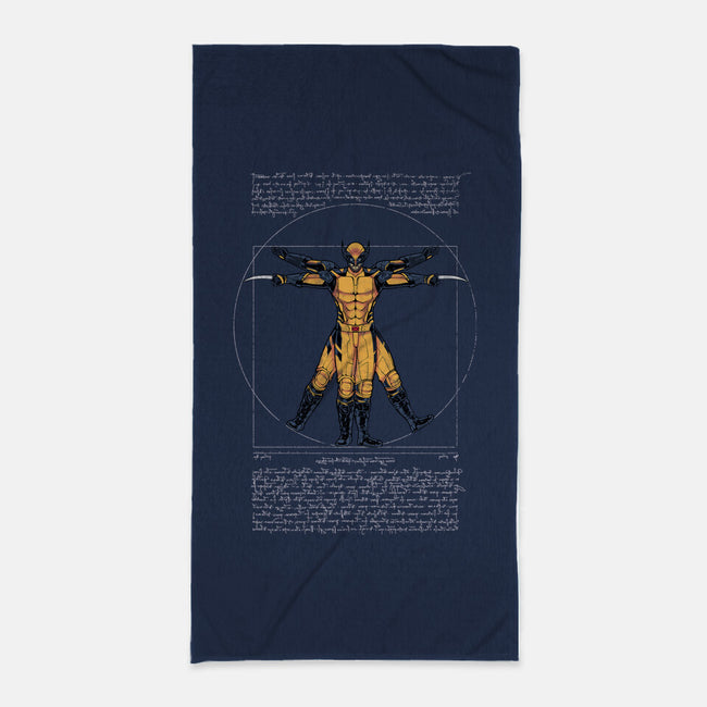 Adamantium Man-None-Beach-Towel-Cattoc_C