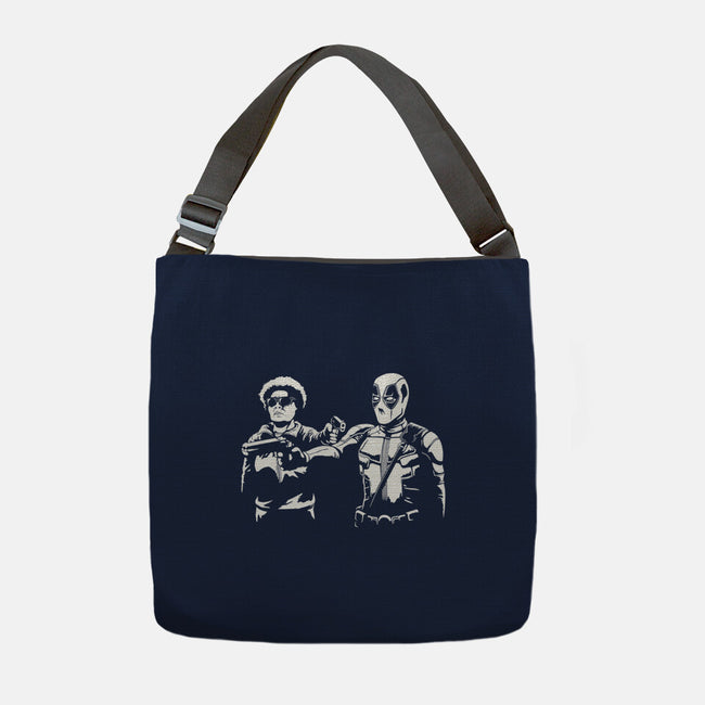 Pool Fiction-None-Adjustable Tote-Bag-Cattoc_C