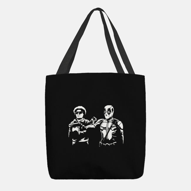 Pool Fiction-None-Basic Tote-Bag-Cattoc_C