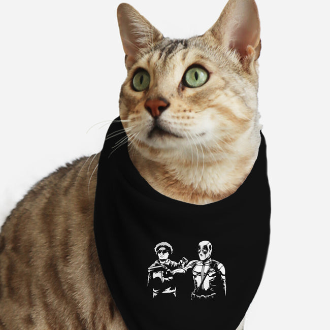 Pool Fiction-Cat-Bandana-Pet Collar-Cattoc_C