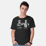 Pool Fiction-Mens-Basic-Tee-Cattoc_C