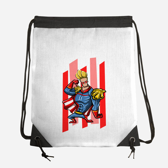 My New Hero-None-Drawstring-Bag-nickzzarto