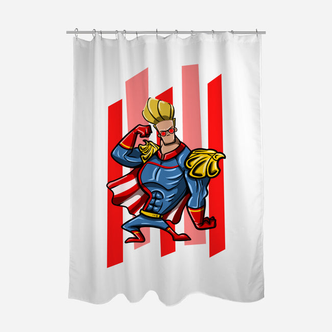 My New Hero-None-Polyester-Shower Curtain-nickzzarto