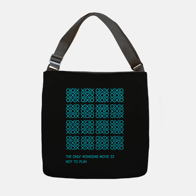 War Games-None-Adjustable Tote-Bag-Tronyx79