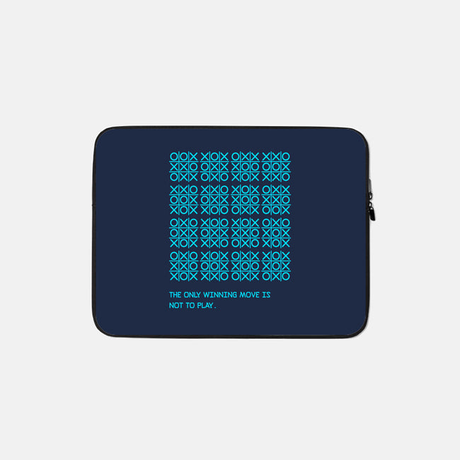 War Games-None-Zippered-Laptop Sleeve-Tronyx79