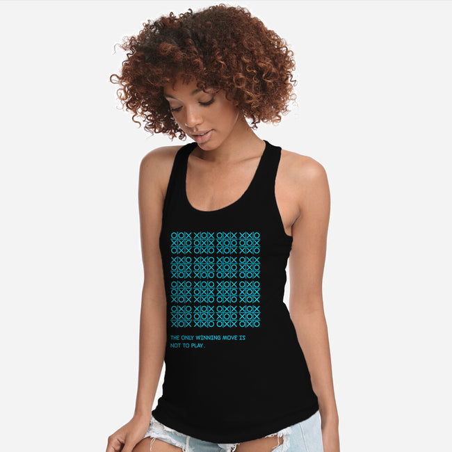 War Games-Womens-Racerback-Tank-Tronyx79