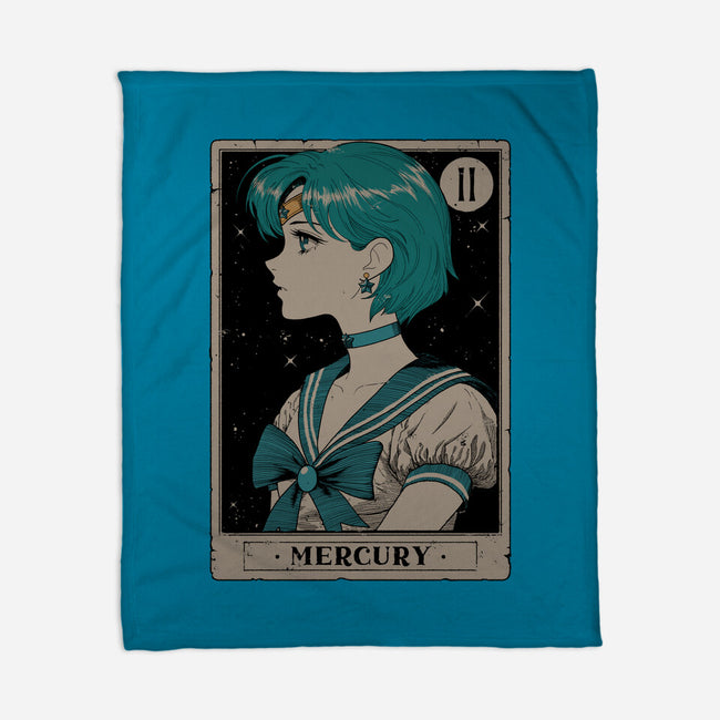 Mercury Card-None-Fleece-Blanket-Hafaell