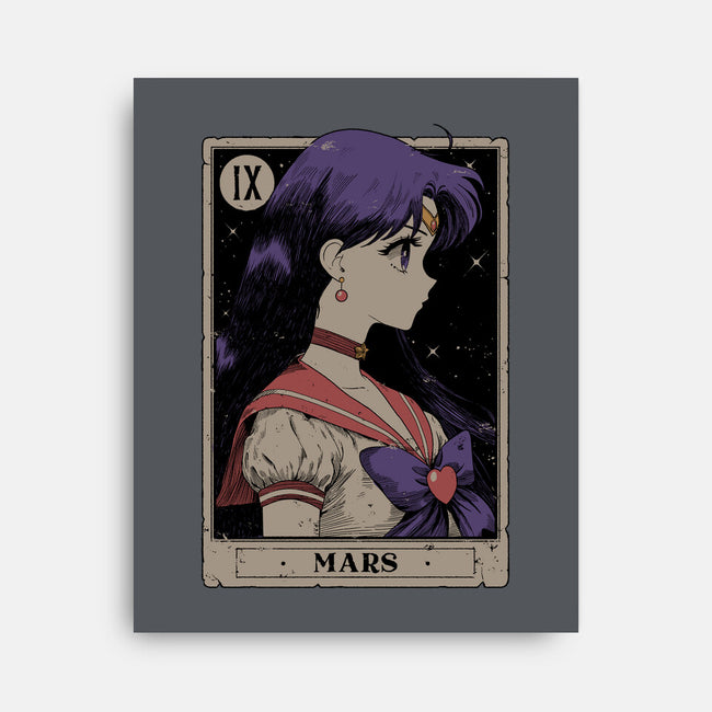 Mars Card-None-Stretched-Canvas-Hafaell