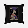 Mars Card-None-Removable Cover-Throw Pillow-Hafaell