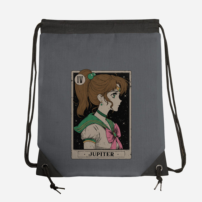 Jupiter Card-None-Drawstring-Bag-Hafaell