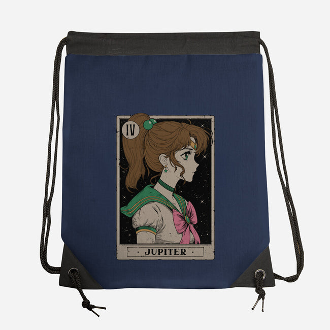 Jupiter Card-None-Drawstring-Bag-Hafaell