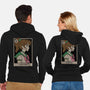 Jupiter Card-Unisex-Zip-Up-Sweatshirt-Hafaell