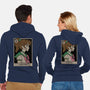 Jupiter Card-Unisex-Zip-Up-Sweatshirt-Hafaell