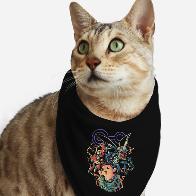 Digital Insect Evolution-Cat-Bandana-Pet Collar-Arigatees