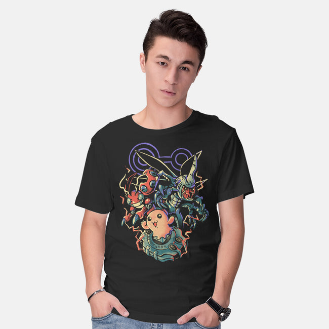 Digital Insect Evolution-Mens-Basic-Tee-Arigatees